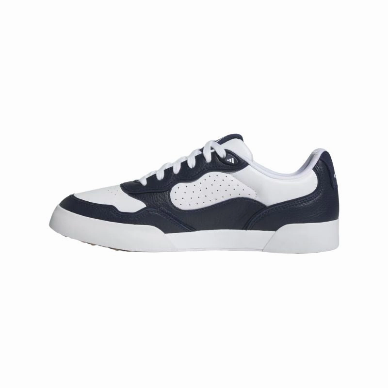 Adidas Men's Retrocross 25 Spikeless Golf Shoes - White/Collegiate Navy/Gum Men's Shoes from Other Brands