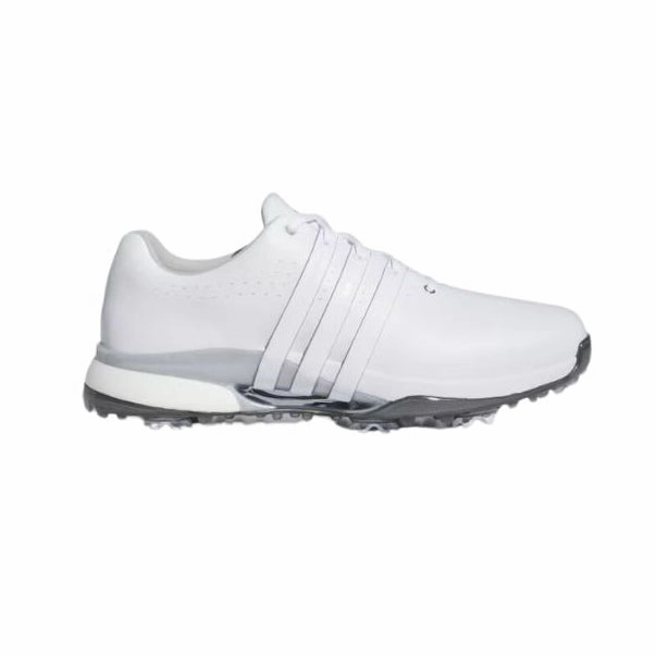 Adidas Men's Tour360 24 Boost Golf Shoes - White/White/Silver Men's shoes from other brands