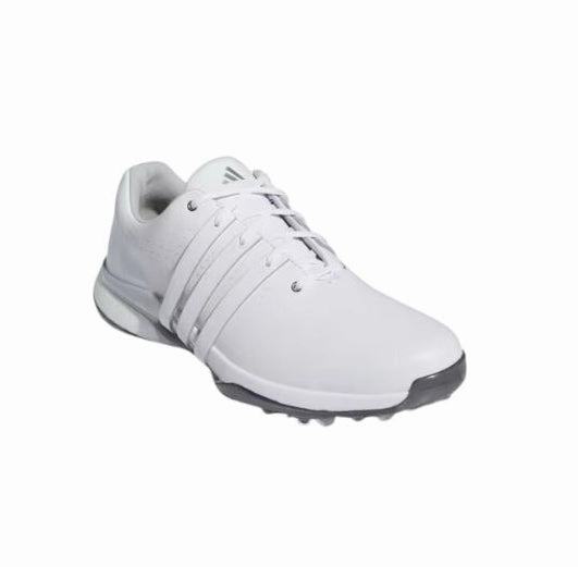 Adidas Men's Tour360 24 Boost Golf Shoes - White/White/Silver Men's Shoes from Other Brands