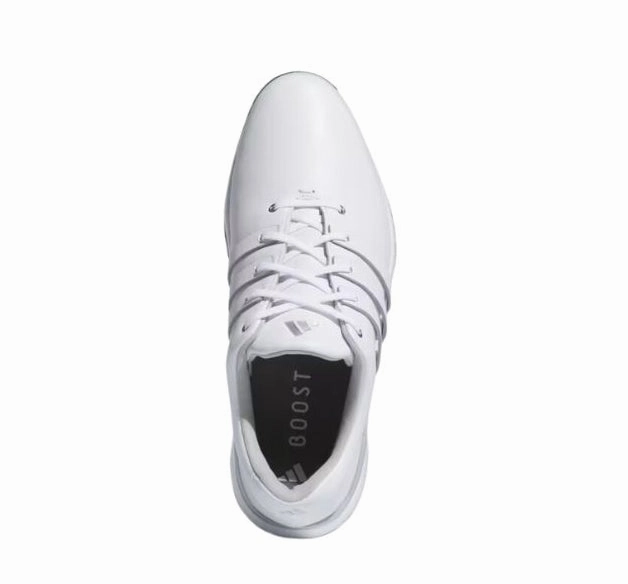 Adidas Men's Tour360 24 Boost Golf Shoes - White/White/Silver Men's Shoes from Other Brands
