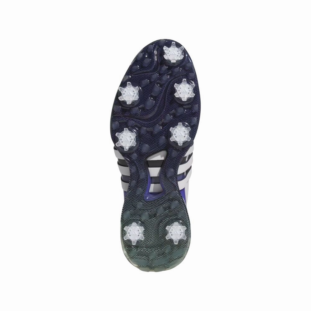 Adidas Men's Tour360 24 Golf Shoes - Grey/Ink/Cobalt Blue Men's Shoes from Other Brands