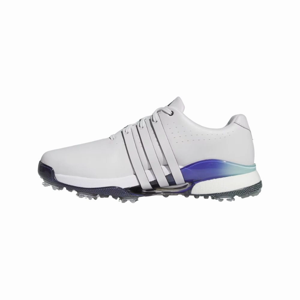 Adidas Men's Tour360 24 Golf Shoes - Grey/Ink/Cobalt Blue Men's Shoes from Other Brands