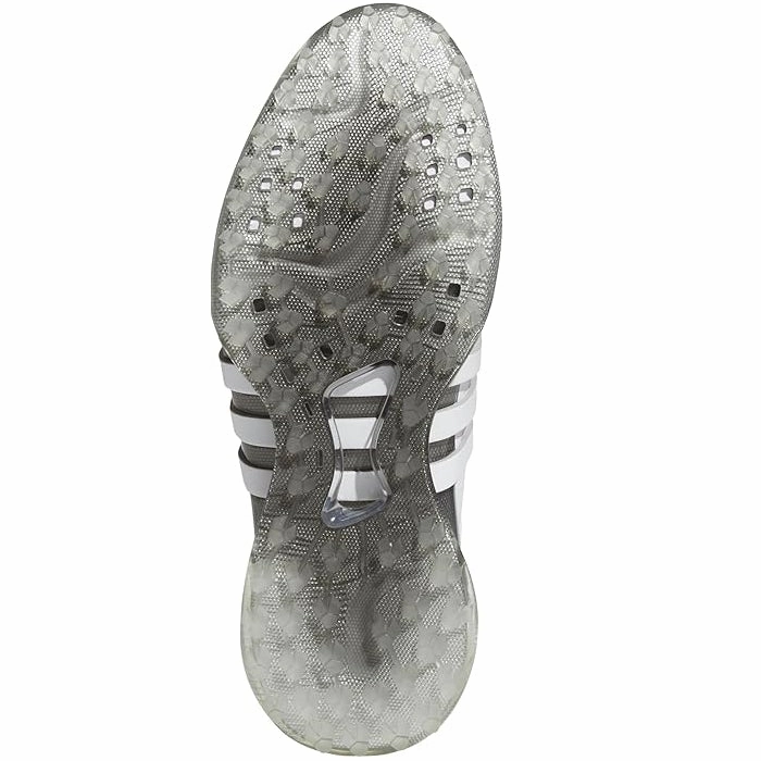 Adidas Men's Tour360 25 Spikeless Golf Shoes - Cloud White/Silver Metallic Men's Shoes from Other Brands