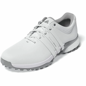 Adidas Men's Tour360 25 Spikeless Golf Shoes - Cloud White/Silver Metallic Men's shoes from other brands