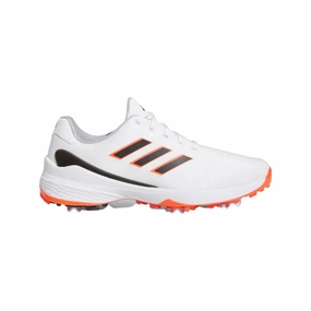 Adidas Men's ZG23 Golf Shoes - White/Black/Semi Solar Red Men's shoes from other brands