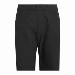Adidas Mens Ultimate365 5-Pocket Golf Shorts - Black Adidas performance gear for men