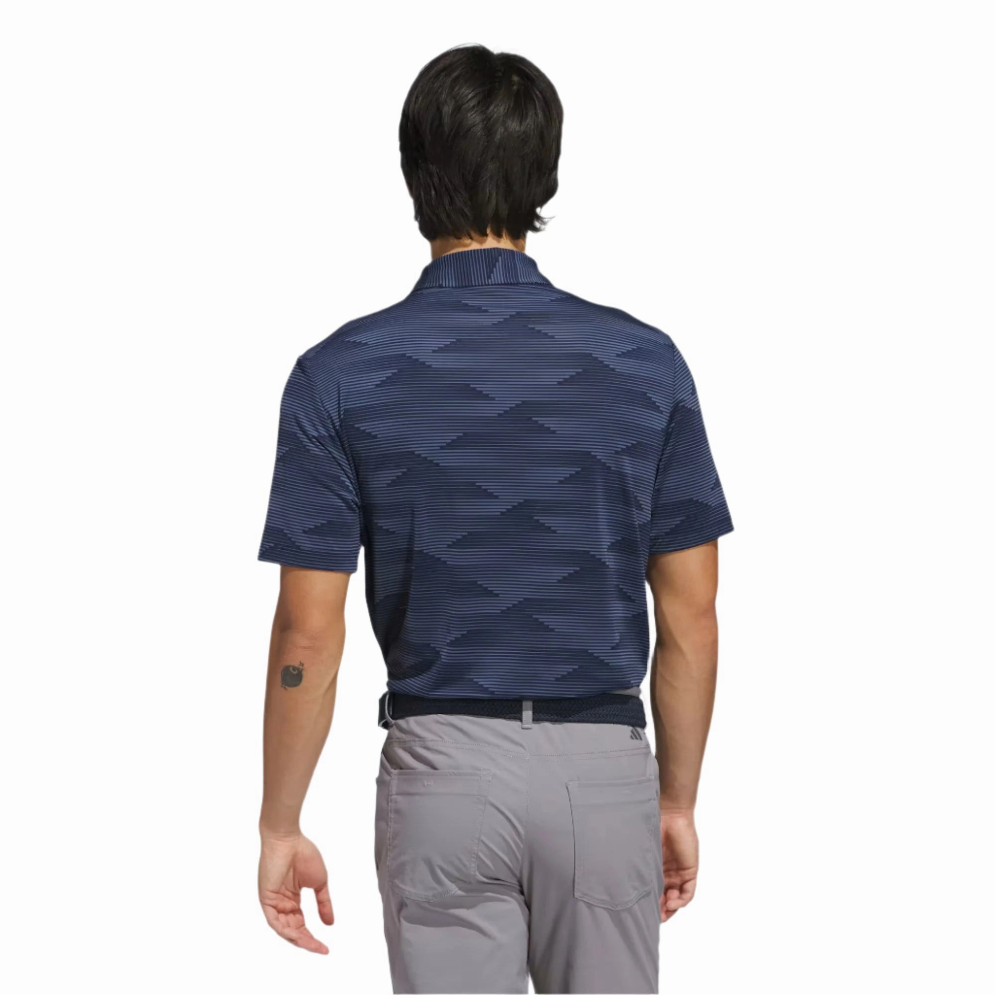 Adidas Mens Ultimate365 Speed Stripe Polo Shirt Adidas Men's Performance Gear