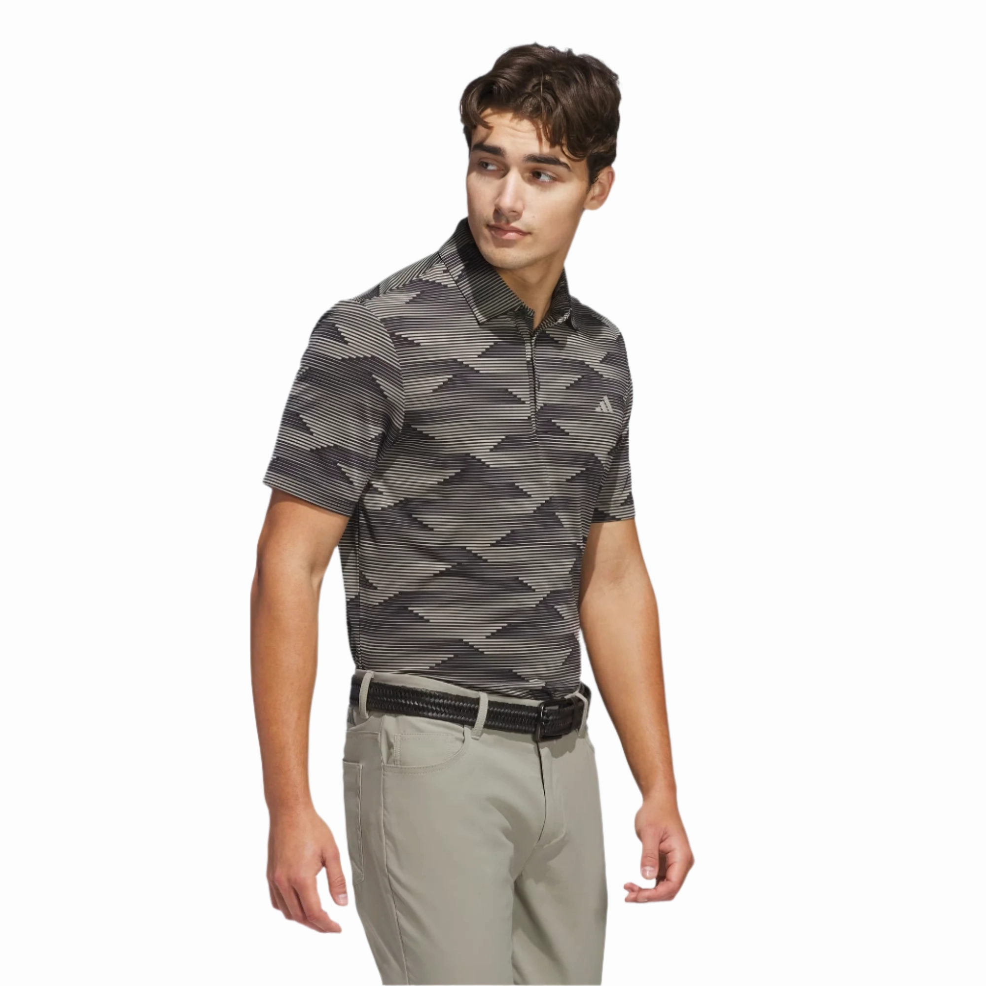 Adidas Mens Ultimate365 Speed Stripe Polo Shirt Adidas Men's Performance Gear