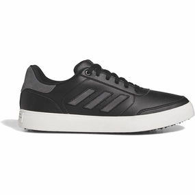 Adidas Retrocross 24 Spikeless Golf Shoes - Black Mens spikeless golf shoes