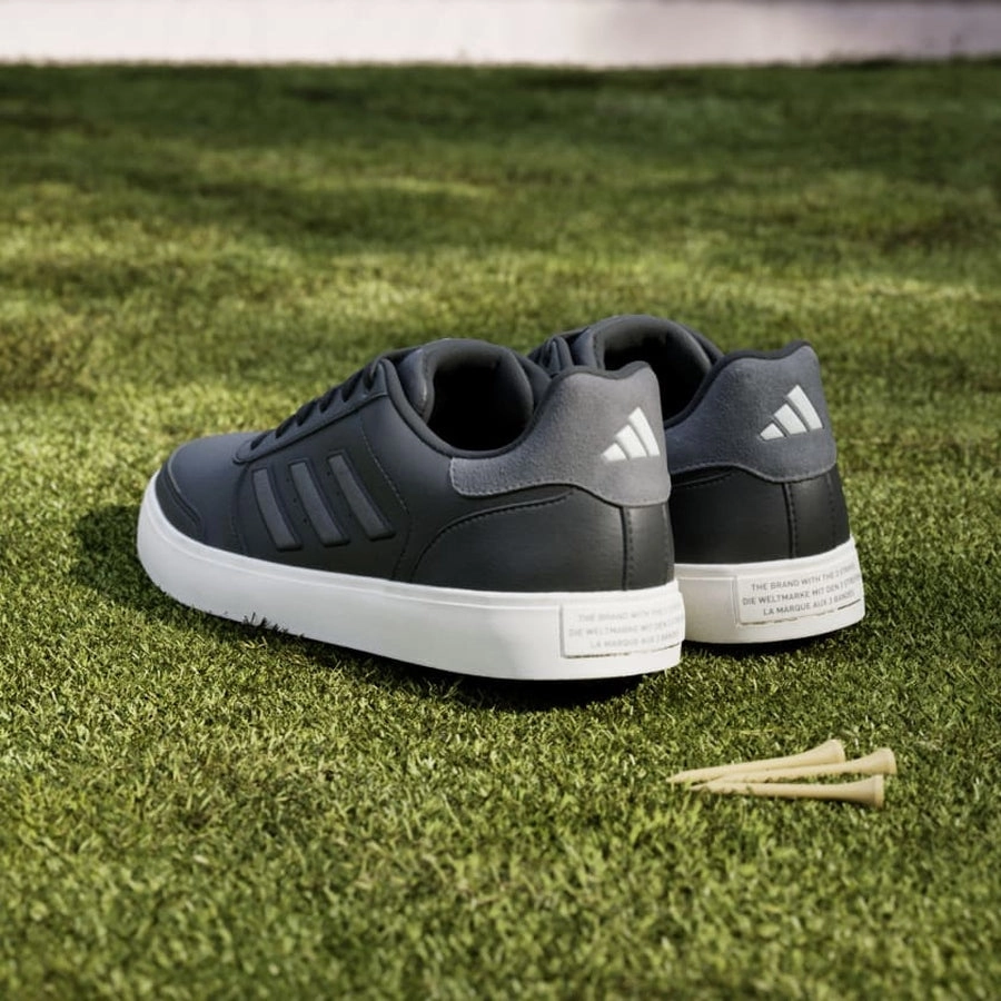 Adidas Retrocross 24 Spikeless Golf Shoes - Black Men's Spikeless Golf Shoes
