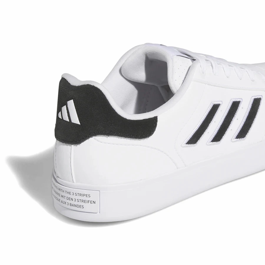 Adidas Retrocross 24 Spikeless Golf Shoes - White/Black Men's Spikeless Golf Shoes