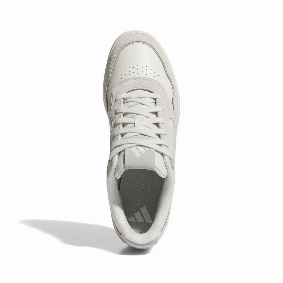 Adidas Retrocross 25 Golf Shoes - Orbit Grey/Off White/Wonder Silver Lightweight Men's Spikeless Golf Shoes