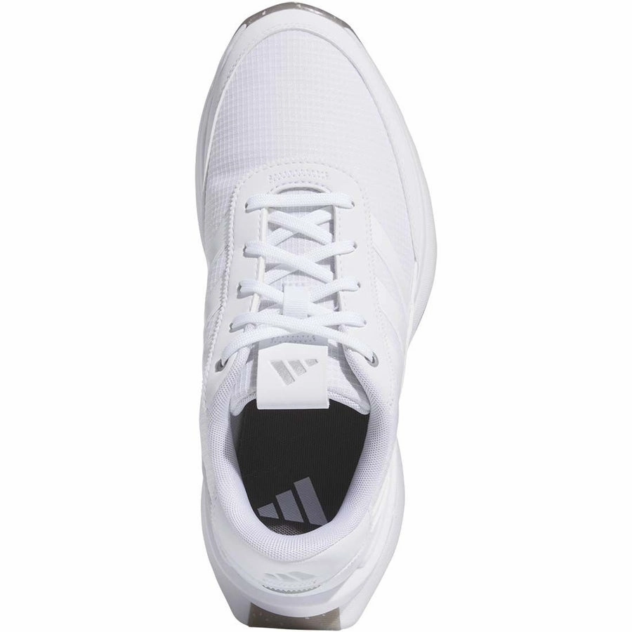 Adidas S2G 24 Ladies Spikeless Golf Shoes - White/Charcoal Women's Spikeless Golf Shoes
