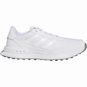 Adidas S2G 24 Ladies Spikeless Golf Shoes - White/Charcoal Women's spikeless golf shoes collection
