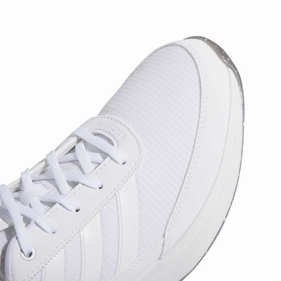 Adidas S2G 24 Ladies Spikeless Golf Shoes - White/Charcoal Women's Spikeless Golf Shoes