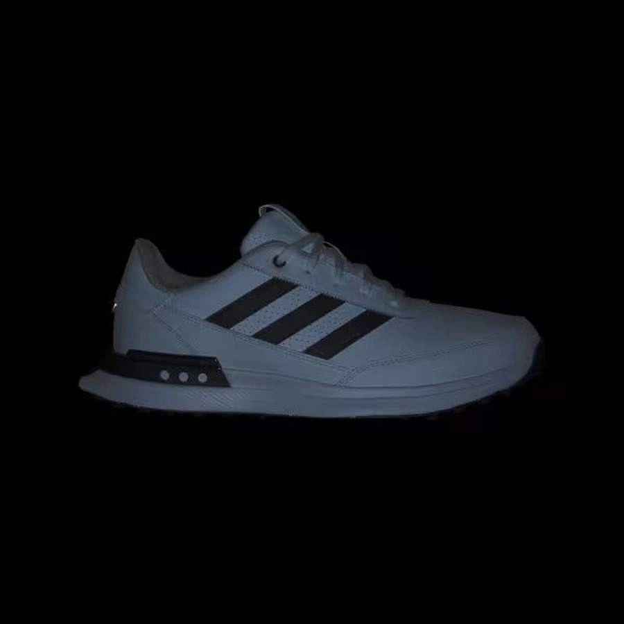 Adidas S2G 24 Leather Spikeless Golf Shoes - White Men's Spikeless Golf Shoes