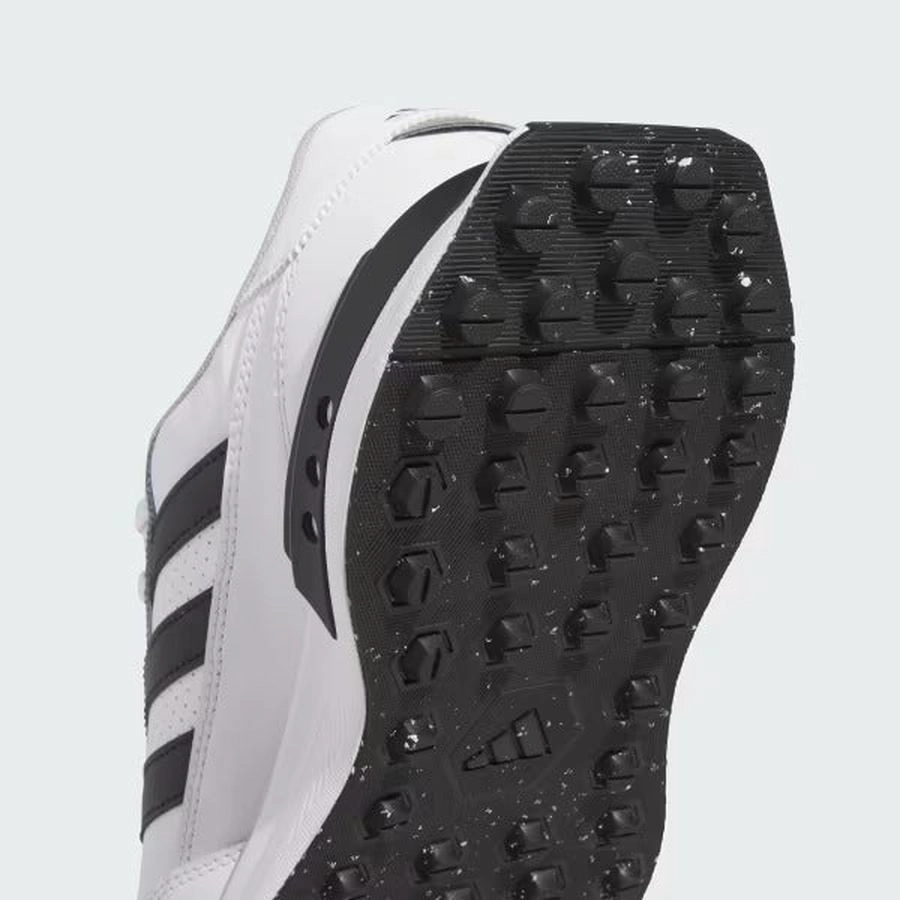Adidas S2G 24 Leather Spikeless Golf Shoes - White Men's Spikeless Golf Shoes