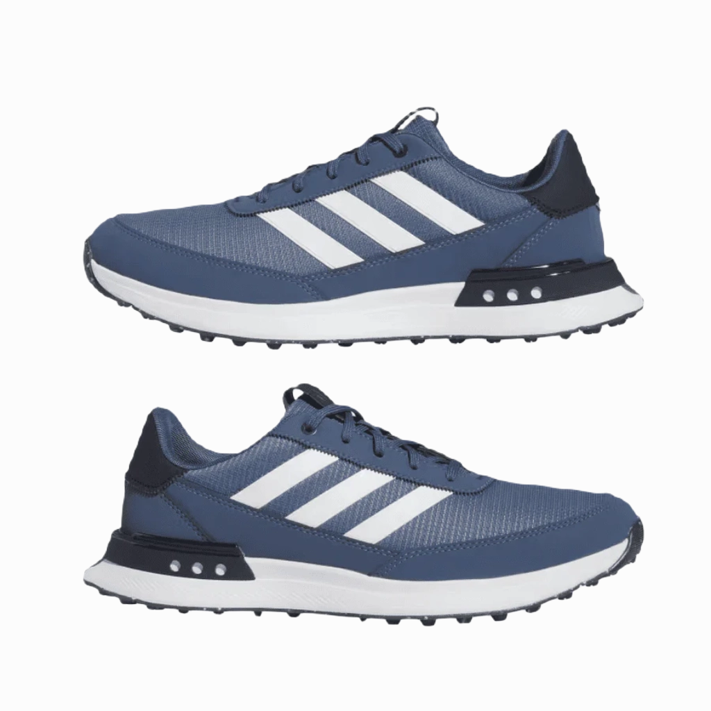 Adidas S2G 24 Spikeless Golf Shoes - Blue Men's Spikeless Golf Shoes