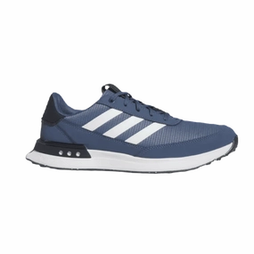 Adidas S2G 24 Spikeless Golf Shoes - Blue Mens spikeless golf shoes