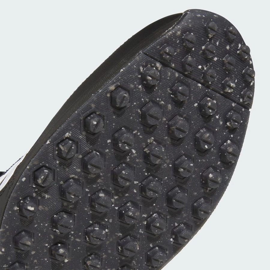 Adidas S2G 24 Spikeless Leather Golf Shoes - Black Men's Spikeless Golf Shoes