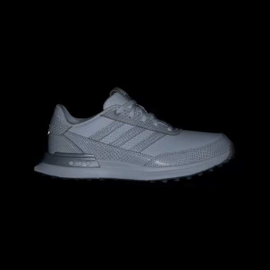 Adidas S2G 25 Ladies Leather Spikeless Golf Shoes - White Women's Spikeless Golf Shoes