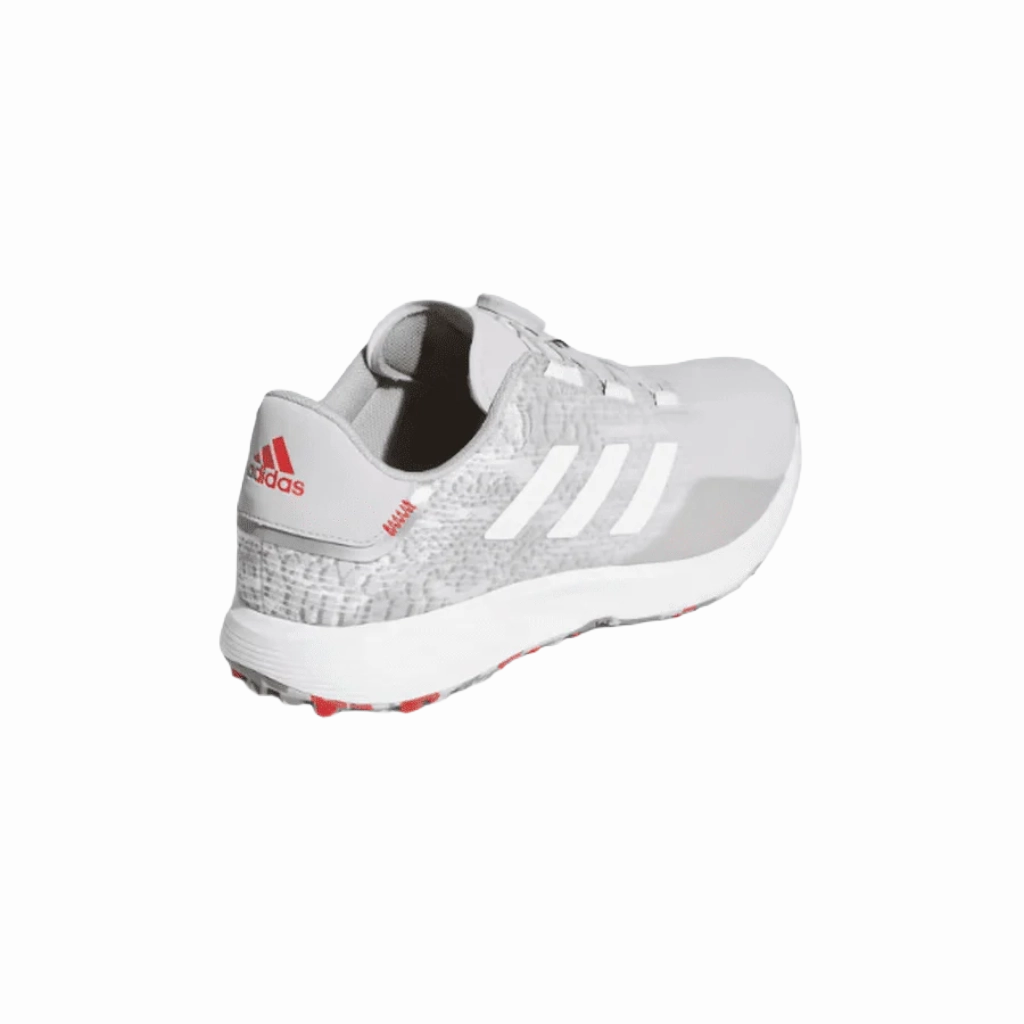 Adidas S2G BOA Wide Men's Spikeless Golf Shoes - Grey Men's Spikeless Golf Shoes