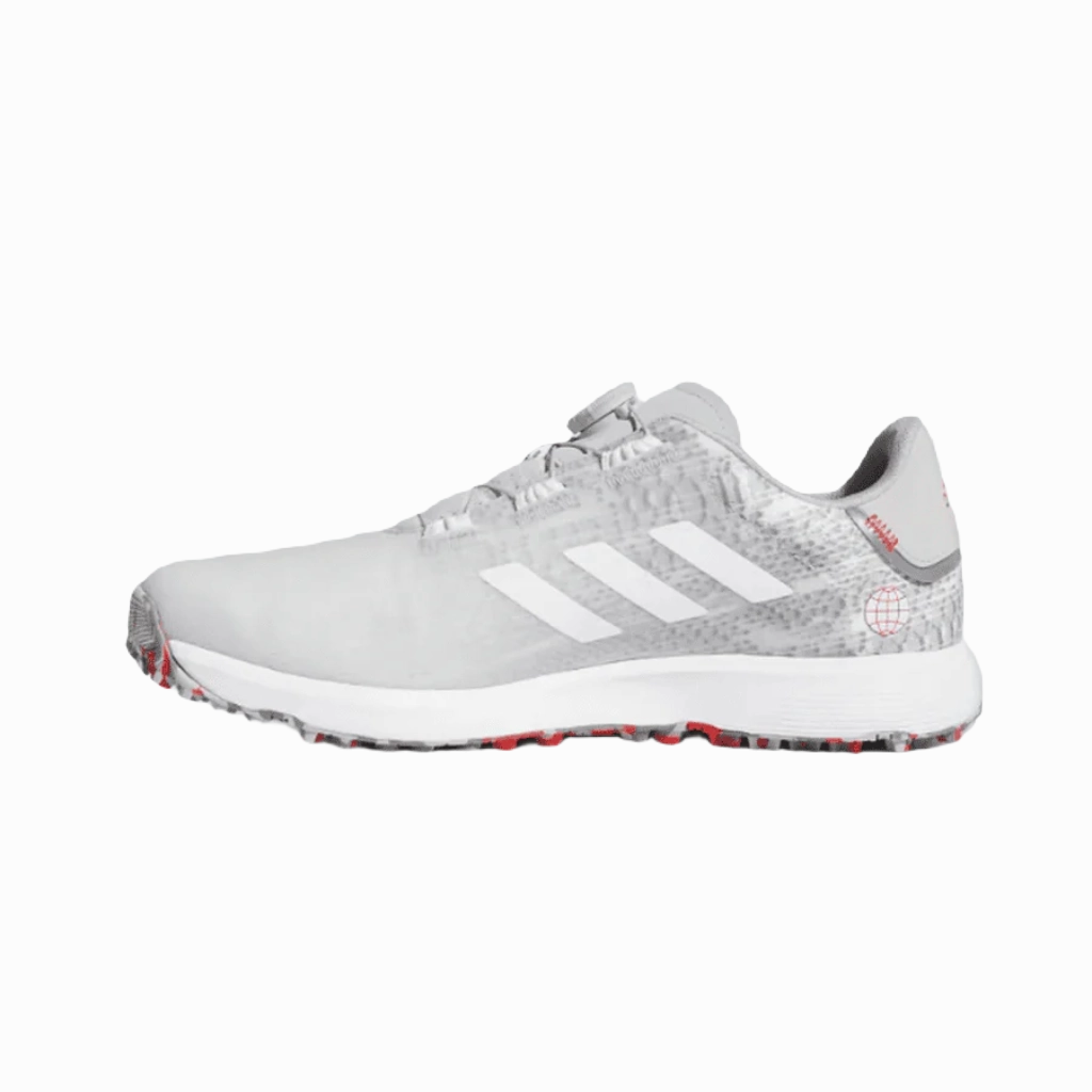 Adidas S2G BOA Wide Men's Spikeless Golf Shoes - Grey Men's Spikeless Golf Shoes
