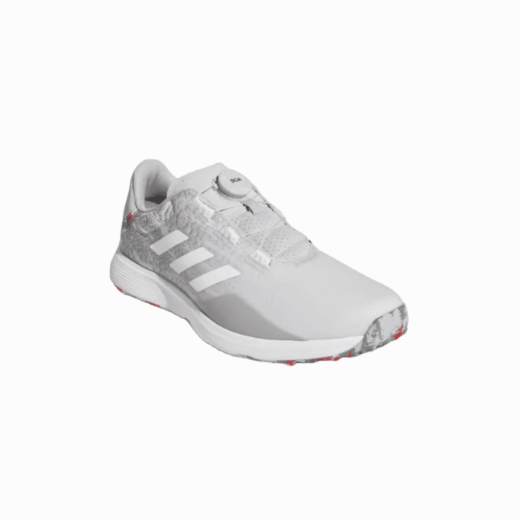 Adidas S2G BOA Wide Men's Spikeless Golf Shoes - Grey Mens spikeless golf shoes