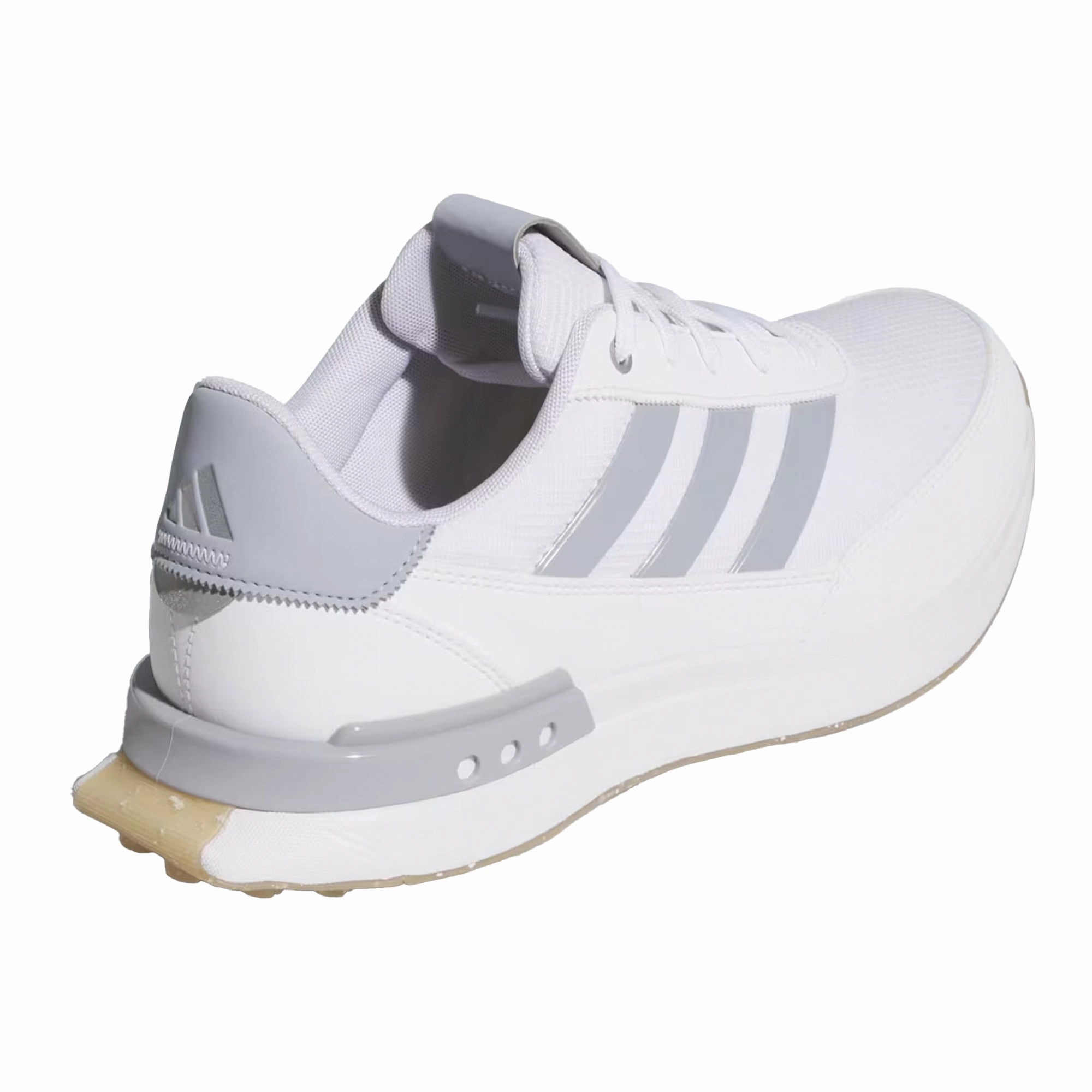 Adidas S2G Spikeless 24 Golf Shoes - Cloud White/Halo Silver/Gum Adidas Men's Performance Gear
