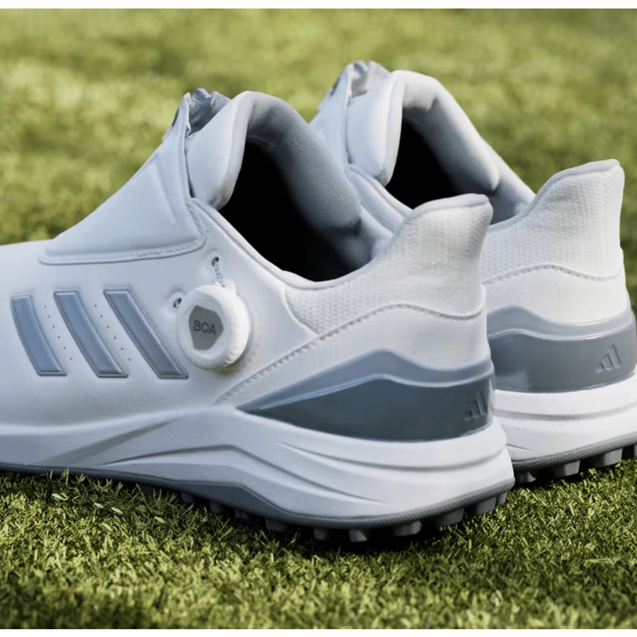 Adidas SolarMotion Boa 24 Mens Golf Shoe - White Men's Spikeless Golf Shoes