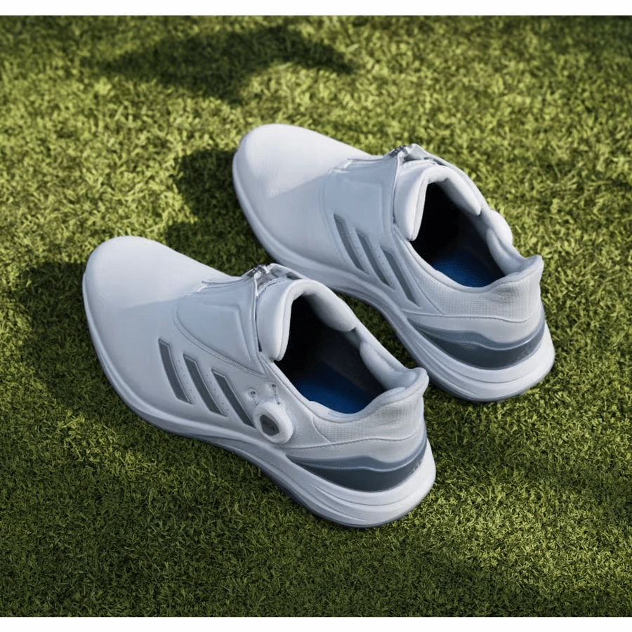 Adidas SolarMotion Boa 24 Mens Golf Shoe - White Men's Spikeless Golf Shoes