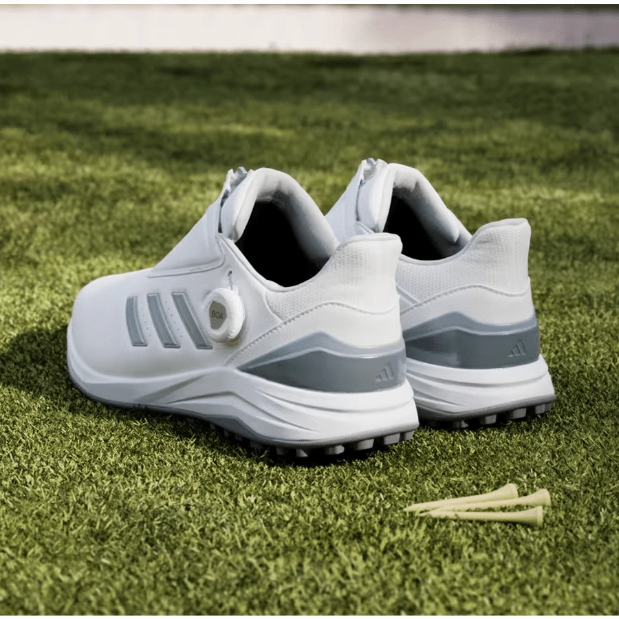 Adidas SolarMotion Boa 24 Mens Golf Shoe - White Men's Spikeless Golf Shoes