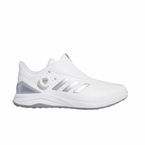 Adidas SolarMotion Boa 24 Mens Golf Shoe - White Mens spikeless golf shoes