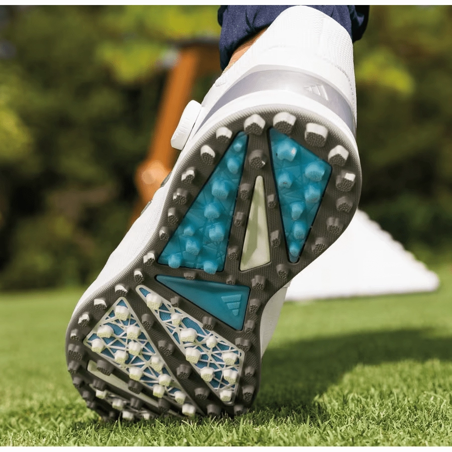 Adidas SolarMotion Boa 24 Mens Golf Shoe - White Men's Spikeless Golf Shoes