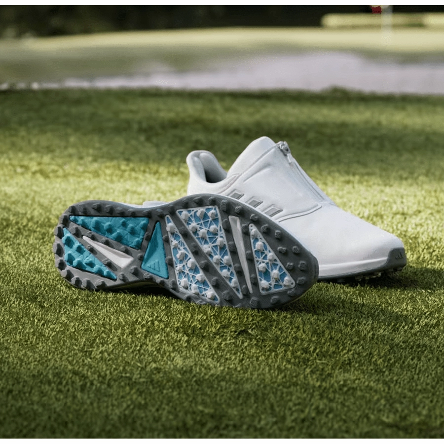 Adidas SolarMotion Boa 24 Mens Golf Shoe - White Men's Spikeless Golf Shoes