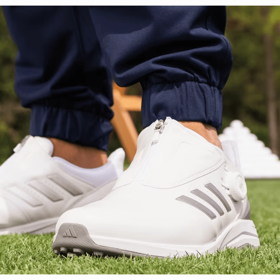 Adidas SolarMotion Boa 24 Mens Golf Shoe - White Men's Spikeless Golf Shoes