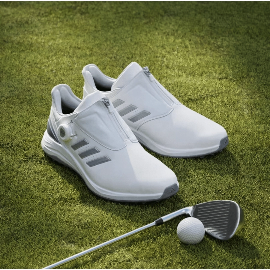 Adidas SolarMotion Boa 24 Mens Golf Shoe - White Men's Spikeless Golf Shoes