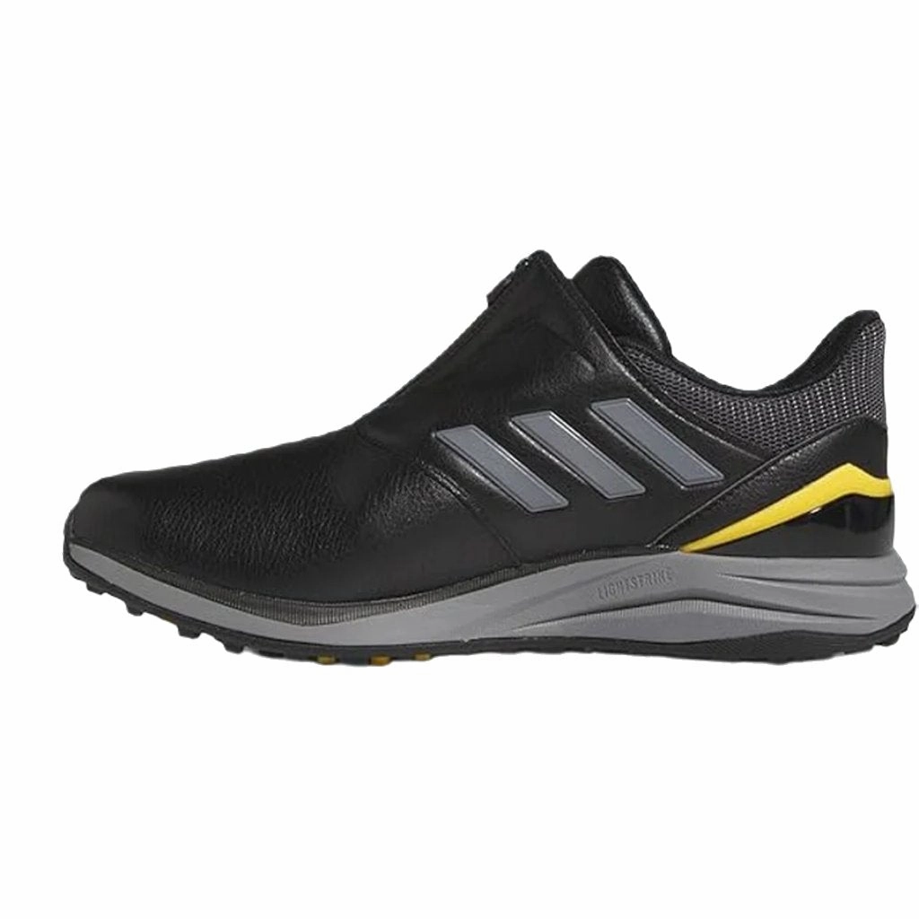 Adidas SolarMotion Boa Wide 24 Mens Golf Shoe - Black Men's Spikeless Golf Shoes