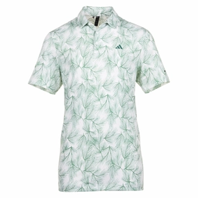 Adidas Ultimate365 Mesh Pine print Polo Adidas performance gear for men