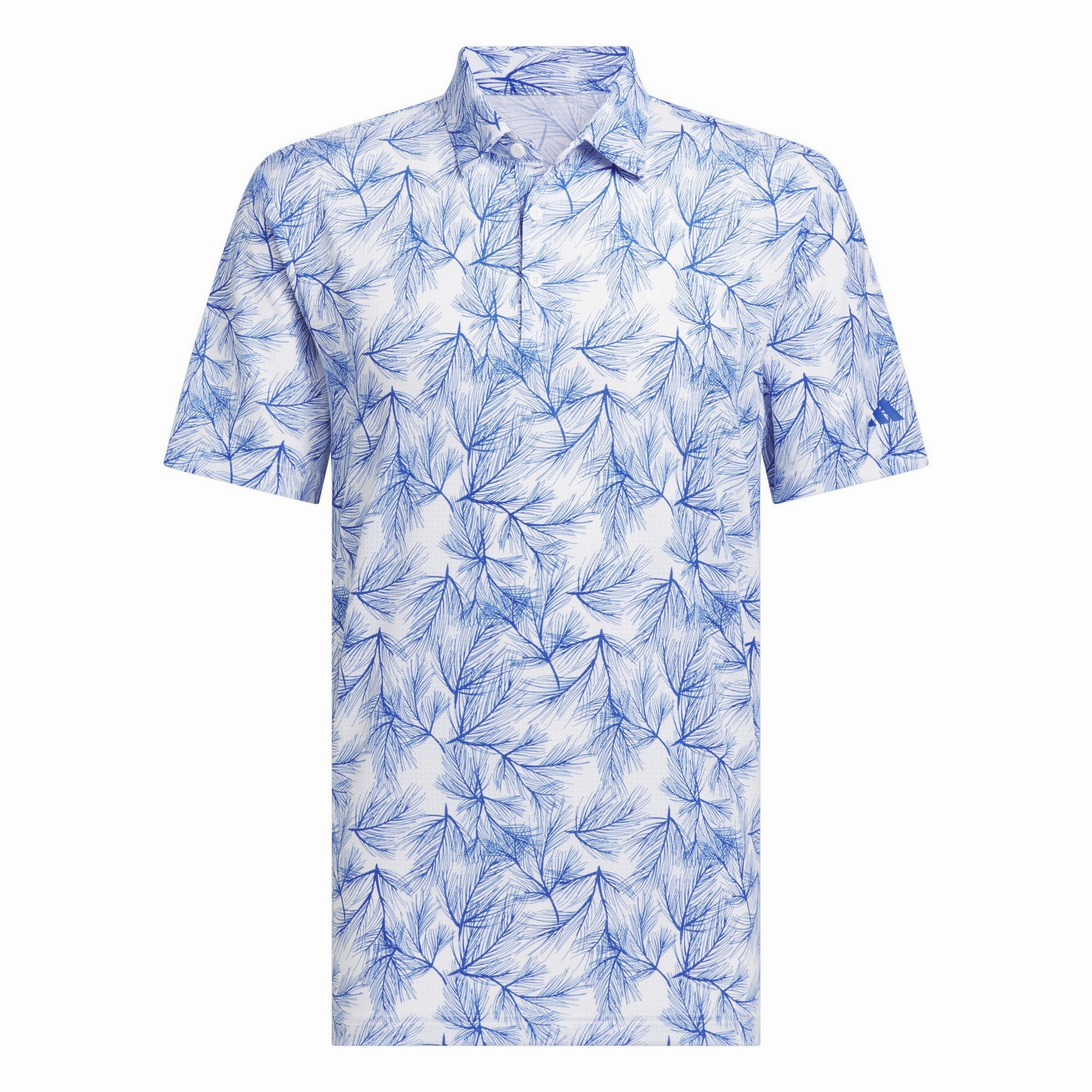 Adidas Ultimate365 Mesh Print Polo Shirt Adidas Men's Performance Gear