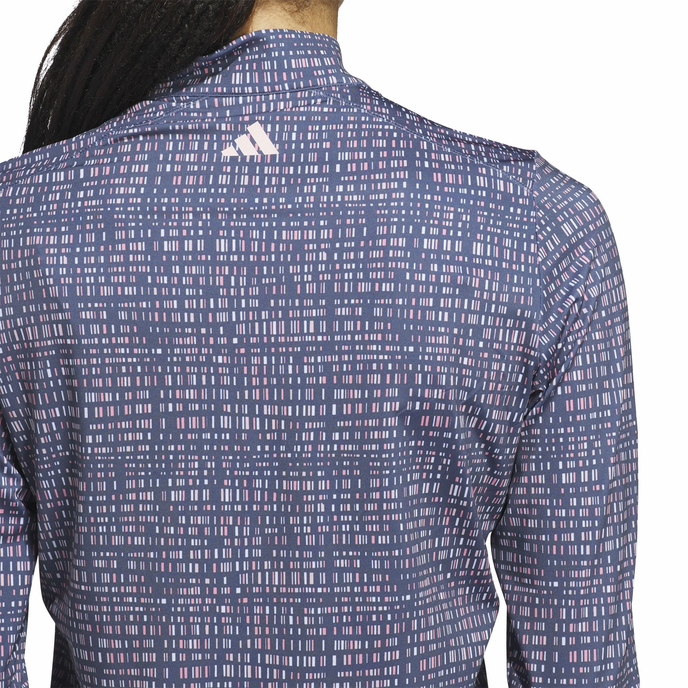 Adidas Ultimate365 Printed Quarter Zip Mock Adidas Women's Clothing