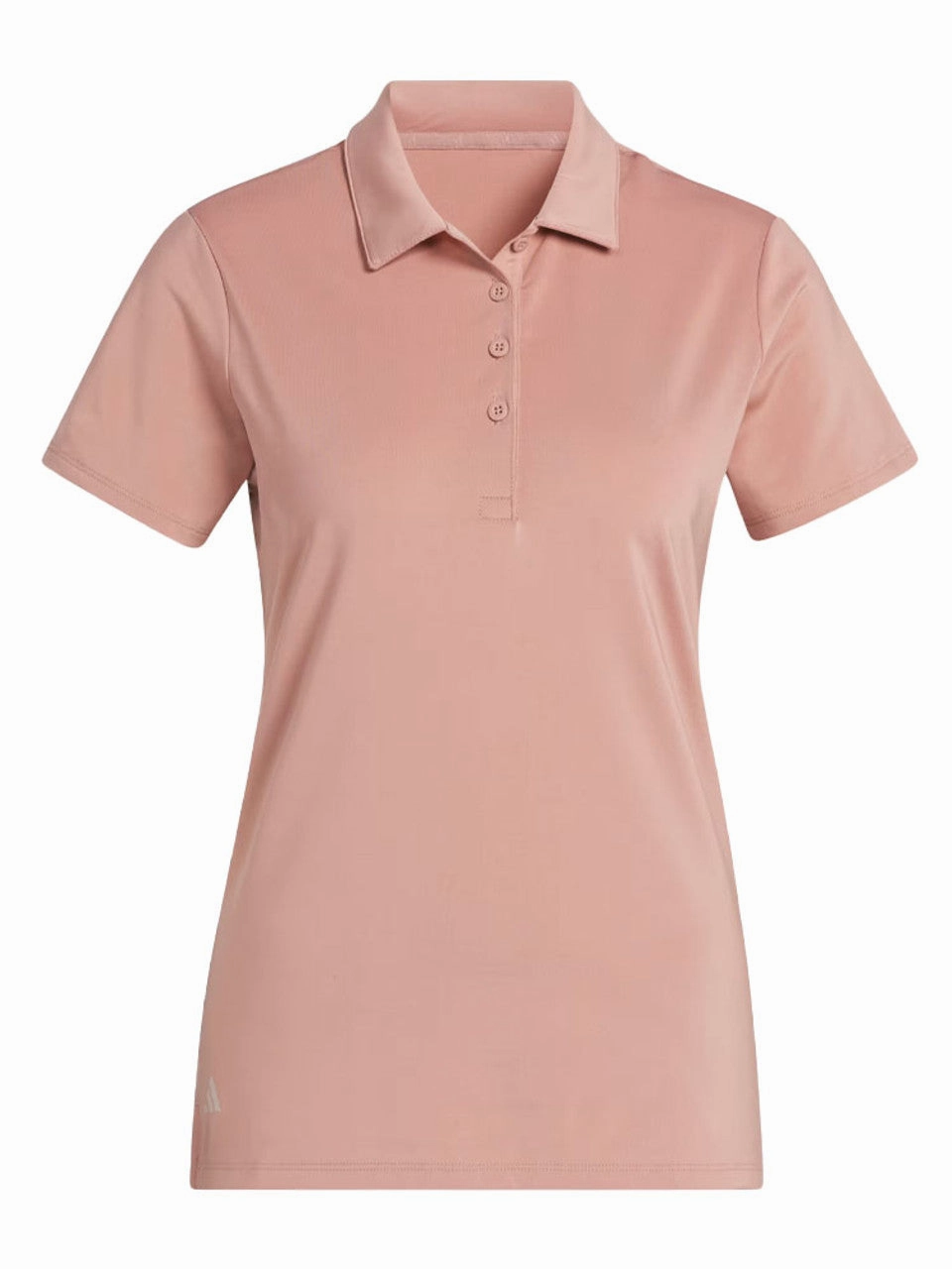 Adidas Ultimate365 Solid Short Sleeve Polo Shirt - Warm Clay Adidas women's athletic clothing