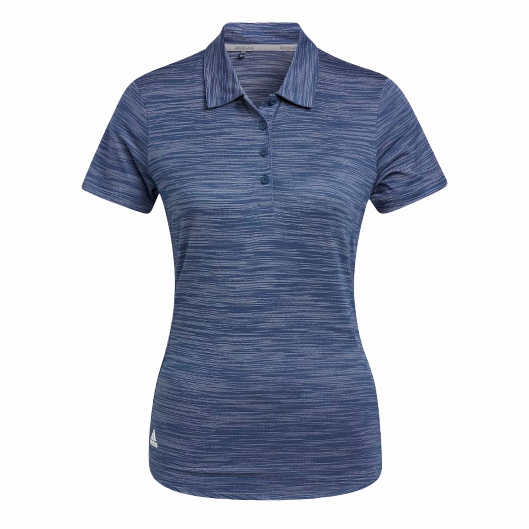 Adidas Women's Space-Dyed Short Sleeve Polo Shirt Adidas women's athletic clothing