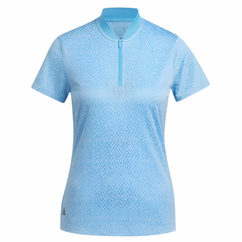 Adidas Women's Ultimate365 Jacquard Polo Shirt Adidas women's athletic clothing
