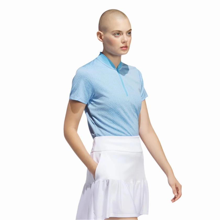 Adidas Women's Ultimate365 Jacquard Polo Shirt Adidas Women's Clothing