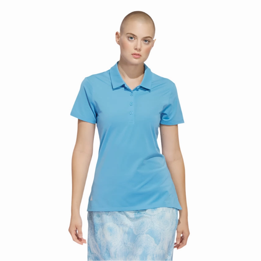 Adidas Women's Ultimate365 Solid Short Sleeve Polo Shirt Adidas Women's Clothing