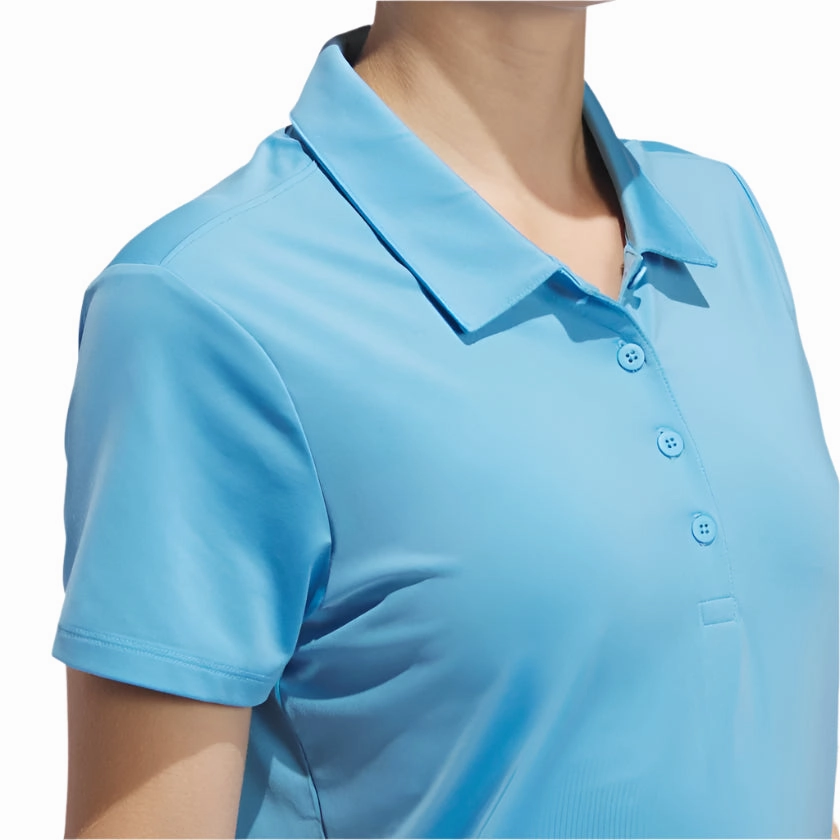 Adidas Women's Ultimate365 Solid Short Sleeve Polo Shirt Adidas Women's Clothing