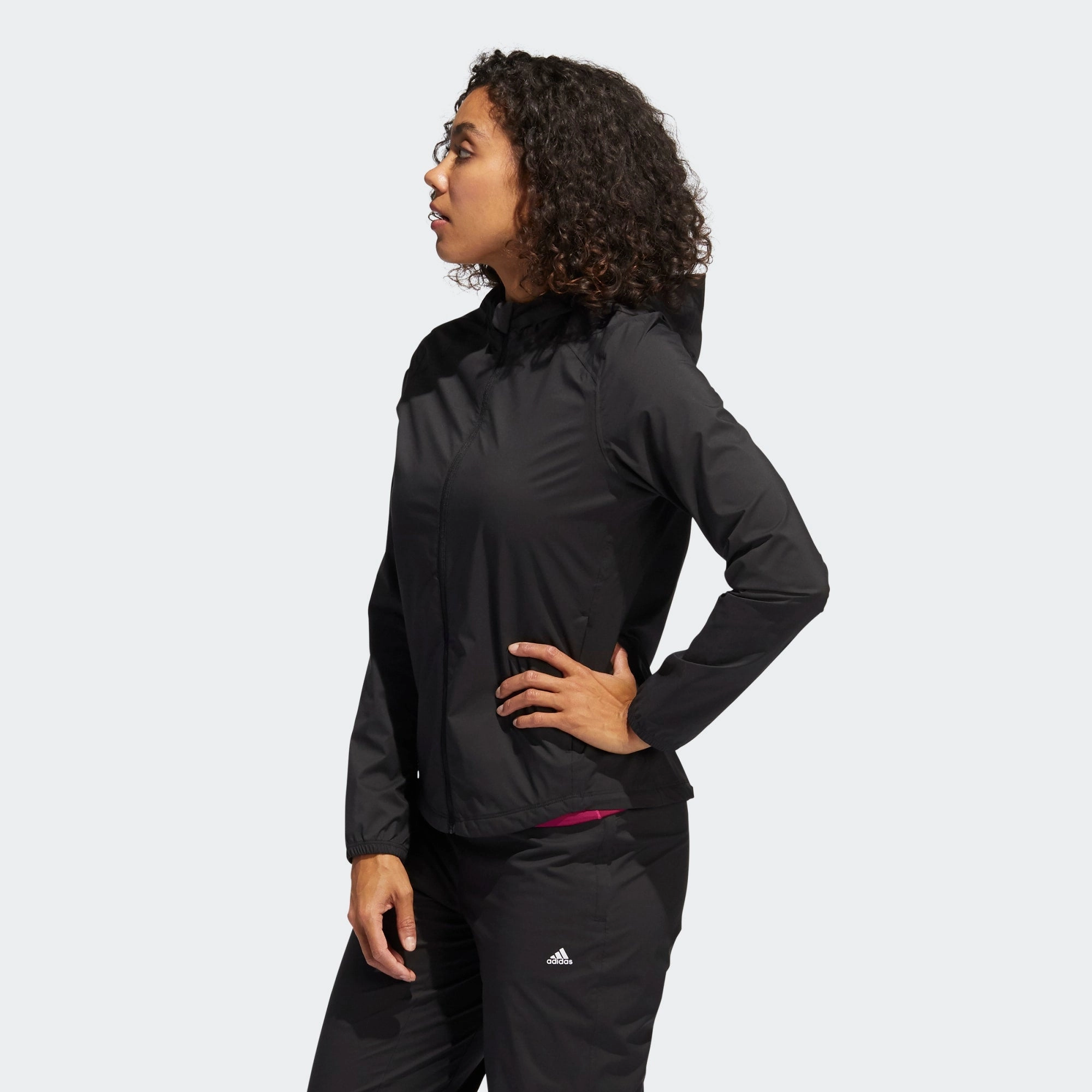 Adidas Womens Provisional Jacket - Black Adidas Women's Clothing