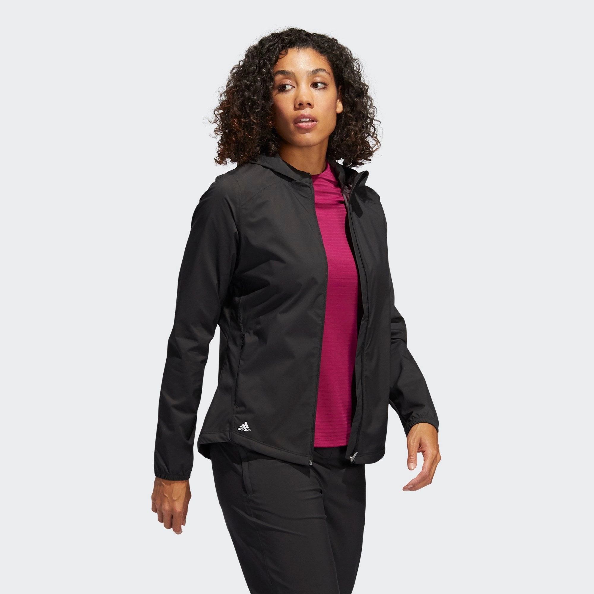 Adidas Womens Provisional Jacket - Black Adidas Women's Clothing