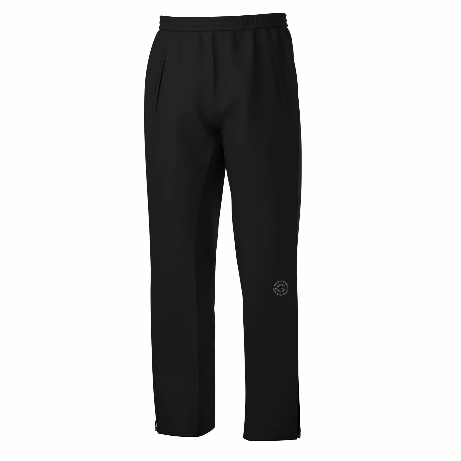 Adrian CONCEPT Waterproof Trousers Black Galvin Green men's golf outerwear